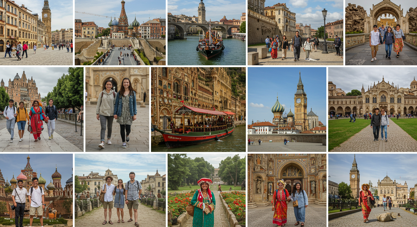 15 Cidades Mundo Afora Perfeitas para Turistas Iniciantes