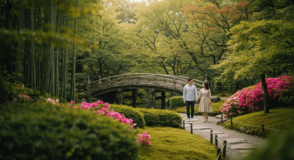 Kyoto, Japão Romance com Toque de Serenidade Oriental