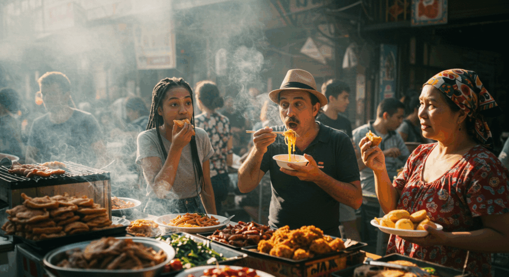 Mercados Locais O Coração da Gastronomia de Rua