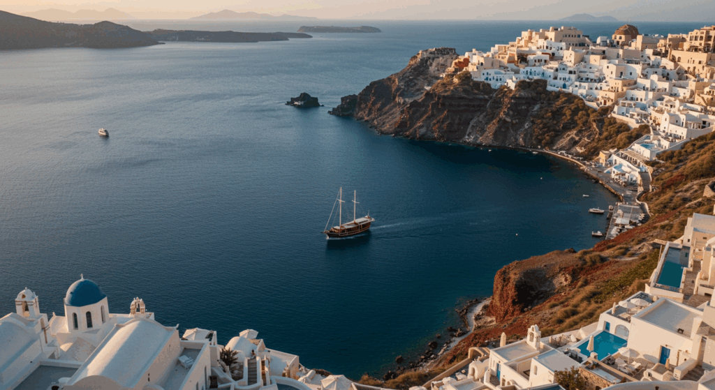Santorini – Grécia Romance e Beleza no Mediterrâneo