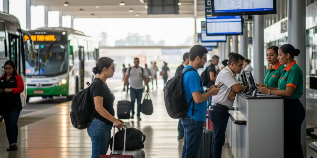 Como comprar passagens de ônibus para e de Rio Doce