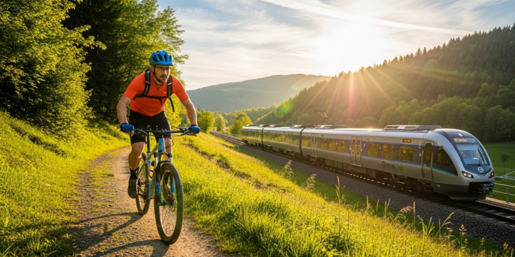 Da Bicicleta ao Trem Elétrico_ A Evolução dos Meios Sustentáveis